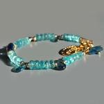 bracelet apatite cyanite mousse-5