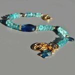 bracelet apatite cyanite mousse-6