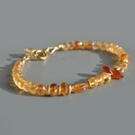 bracelet topaze impériale grenat hessonite-6