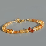 bracelet topaze impériale grenat hessonite-7