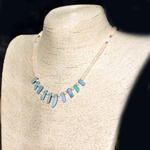 Collier Pendentif en Opale Australienne et Éthiopienne-7