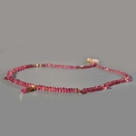 collier tourmaline rose pendentif pastèque-3