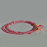 collier tourmaline rose pendentif pastèque-5