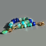 bracelet lapis opale turquoise -4