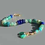 bracelet lapis opale turquoise -7