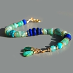 bracelet lapis opale turquoise -3