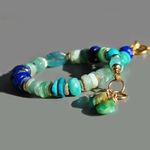bracelet lapis opale turquoise