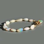 bracelet opale welo blanche nuggets