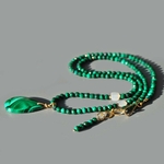 sautoir malachite pierre de lune-2