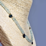 collier aigue marine cyanite en gouttes projet-9