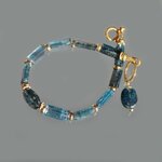 bracelet cyanite mousse nuggets-8