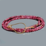 Sautoir Tourmaline rose-5