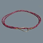 Sautoir Tourmaline rose-2