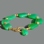 bracelet gros nuggets chrysoprase-6