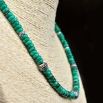 Collier malachite Argent de Bali-7(1)