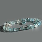Collier long en aigue marine et argent 925(1)