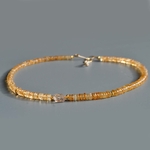 collier topaze imperiale pierre centrale taillée-2
