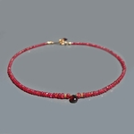collier spinelle rouge grenat almandin-2