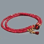 collier spinelle rouge grenat almandin-1
