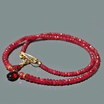 collier spinelle rouge grenat almandin-8