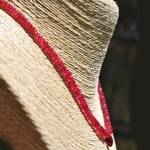 collier spinelle rouge grenat almandin-4