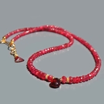 collier spinelle rouge grenat almandin-6