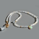 collier pierre de lune ar en ciel Opale welo ethiopienne-3