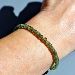 Bracelet Saphir vert-B