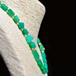 collier calcédoine vert chrysoprase-B