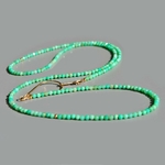 sautoir chrysoprase perle or14K-7