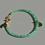 bracelet fin emeraude goutte diopside-4