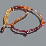 Collier saphir tunduru grenat-1