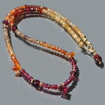 Collier saphir tunduru grenat-6