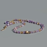 Collier amétrine gold filled