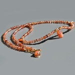 collier long quartz rutile rouge pierre de soleil-4