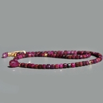collier rubis goutte pierre taillée(2)