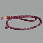 collier rubis goutte pierre taillée(3)