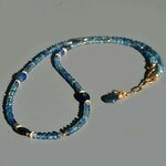 collier aigue marine Cyanite bleue(4)
