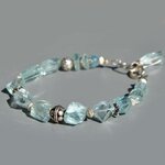 bracelet pépite pierre taillée aigue marine(1)
