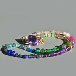 collier long multicolore arc en ciel(4)