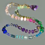 collier long multicolore arc en ciel(11)