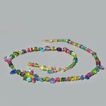 collier multi pierres naturelles rose bleue vert(2)