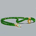 collier diopside charm opal vermeil(1)