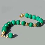 bracelet perle ronde Malachite(5)