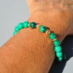 bracelet perle ronde Malachite(6)