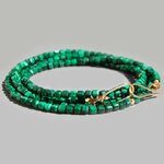 sautoir Malachite or-1