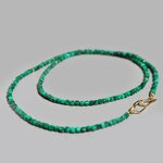 sautoir Malachite or