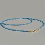 sautoir aigue marine bleue intense or-5