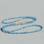 sautoir aigue marine bleue intense or-8