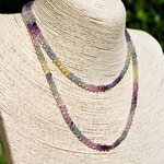 sautoir fluorite multicolore or-B
